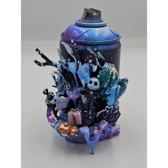 Disney Other - Nightmare Before Christmas Jack Skellington Rattler Rare Custom